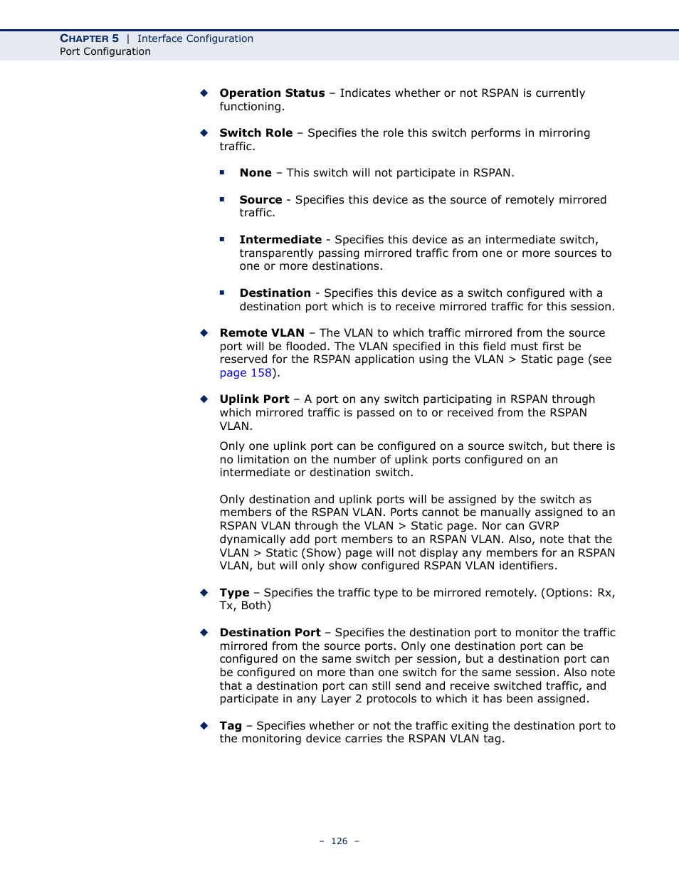 Microsens MS453490M Management Guide User Manual | Page 126 / 984