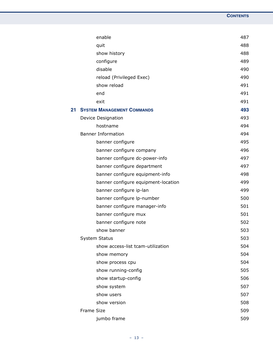 Microsens MS453490M Management Guide User Manual | Page 13 / 984