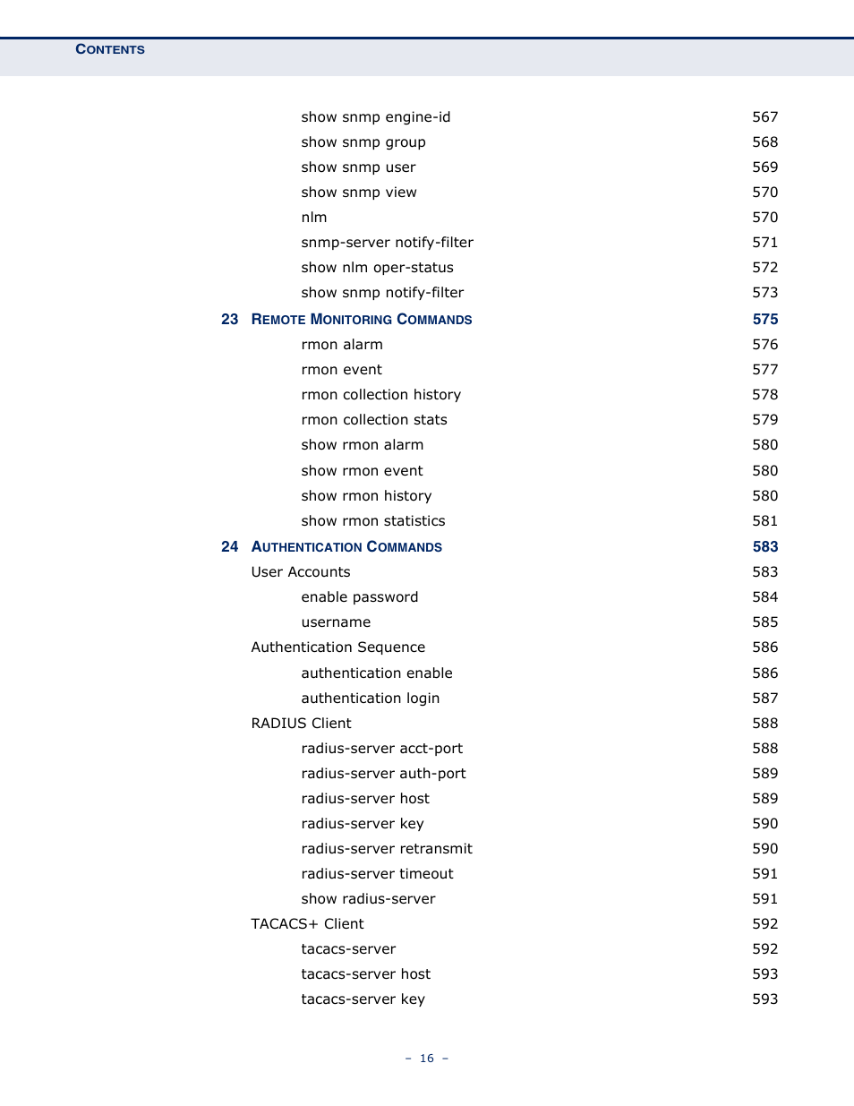 Microsens MS453490M Management Guide User Manual | Page 16 / 984