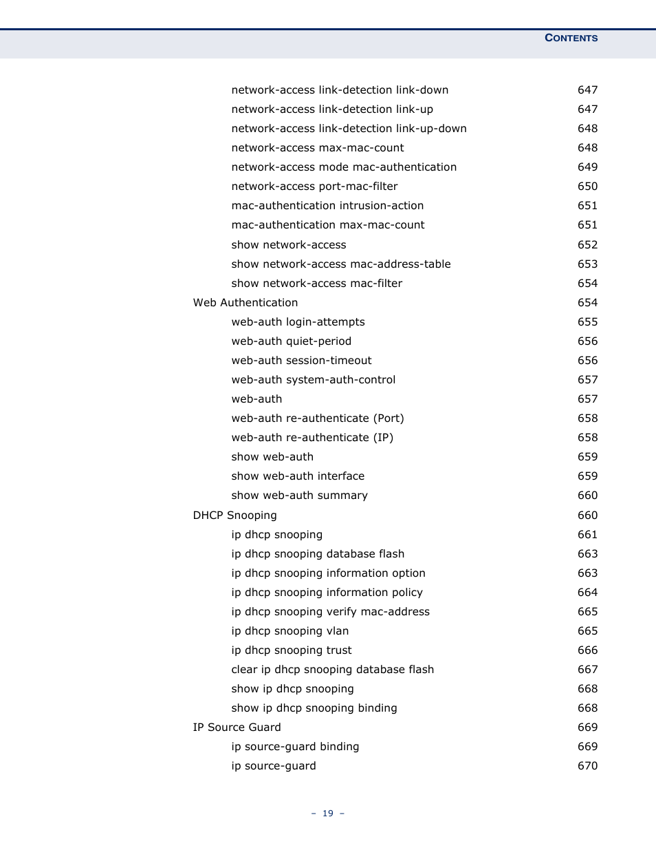 Microsens MS453490M Management Guide User Manual | Page 19 / 984