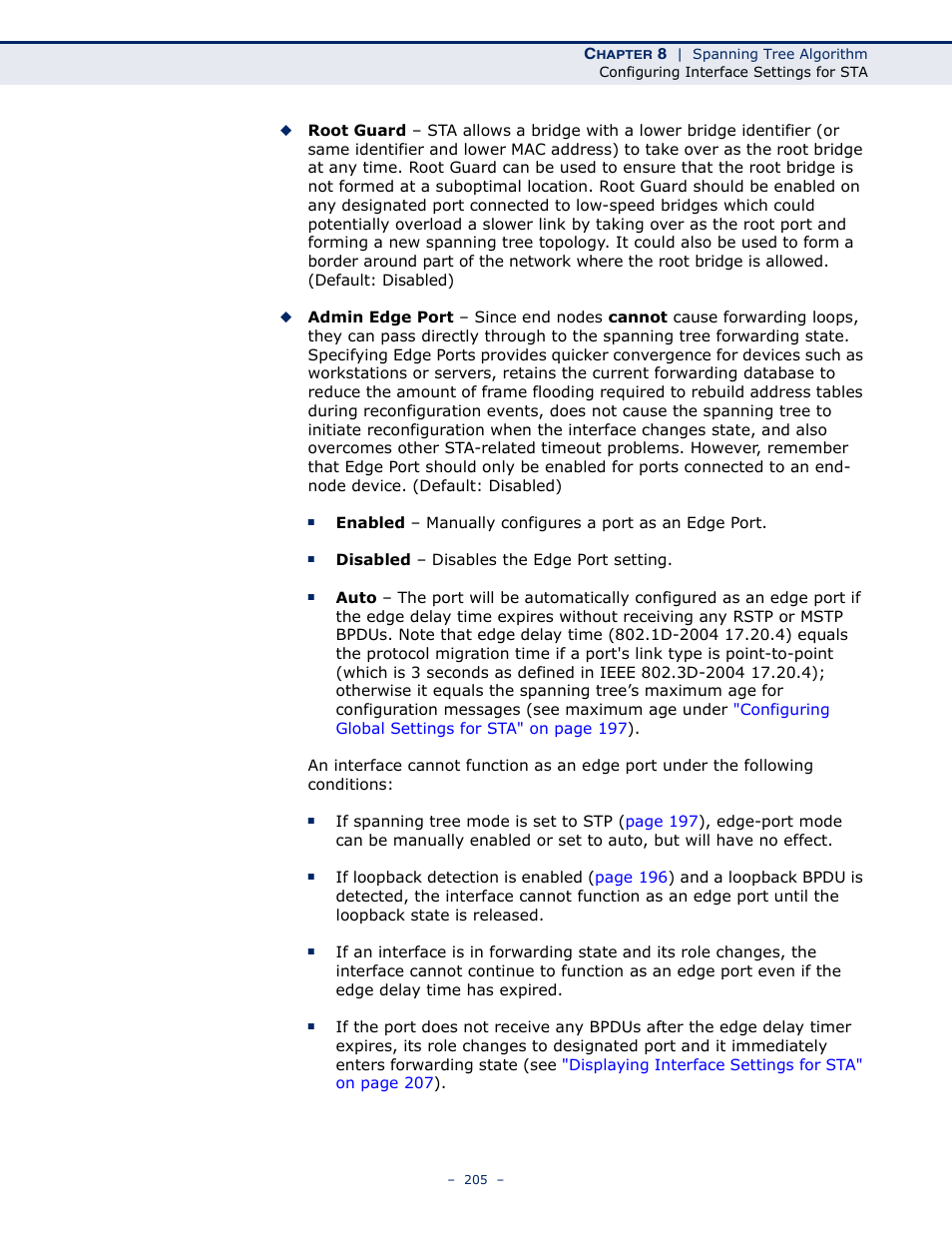 Microsens MS453490M Management Guide User Manual | Page 205 / 984