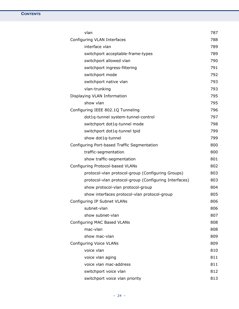 Microsens MS453490M Management Guide User Manual | Page 24 / 984