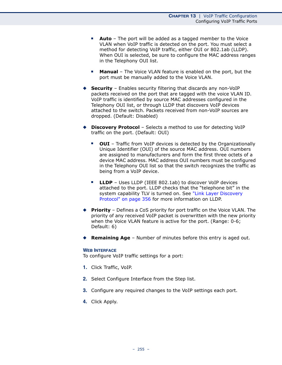 Microsens MS453490M Management Guide User Manual | Page 255 / 984