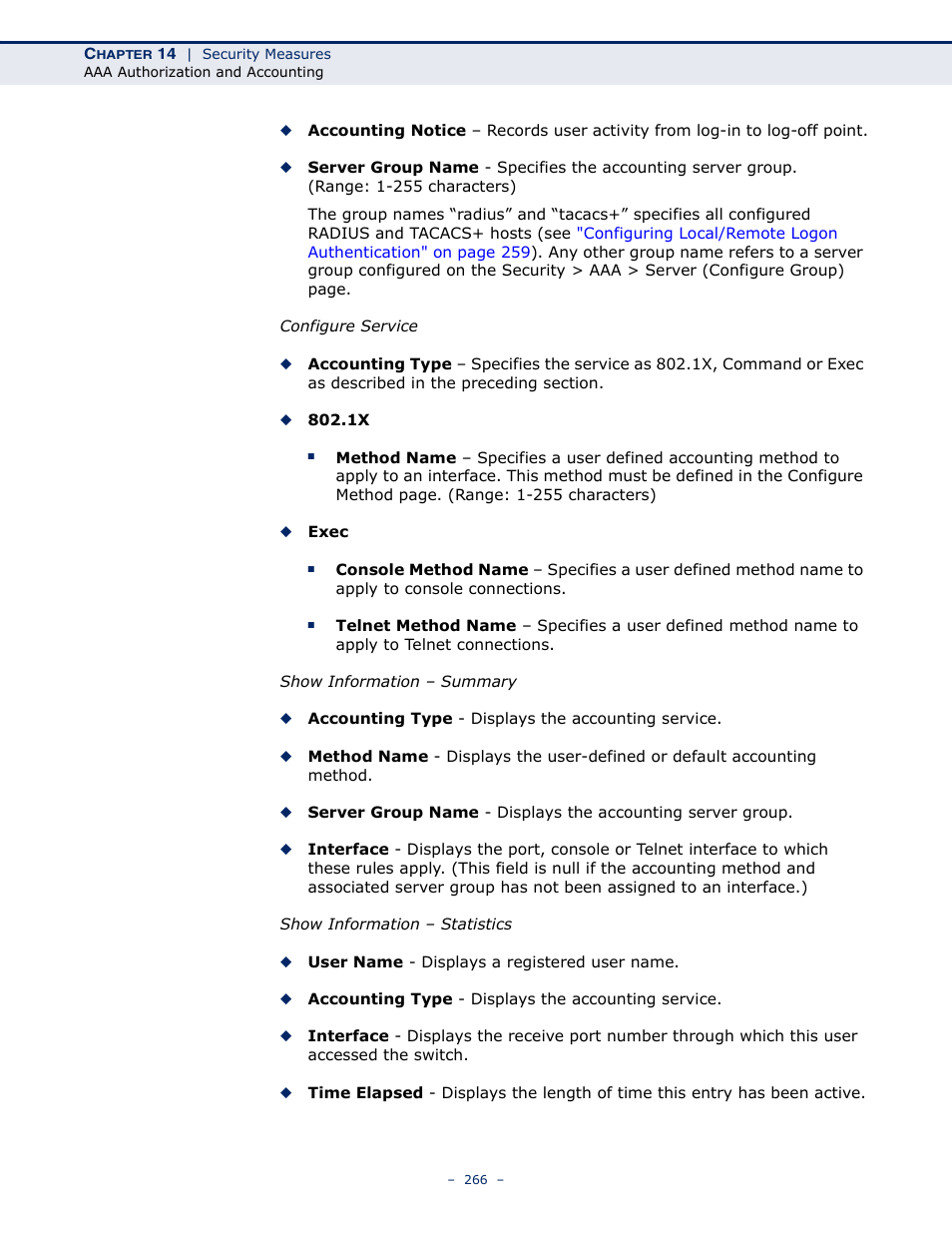 Microsens MS453490M Management Guide User Manual | Page 266 / 984