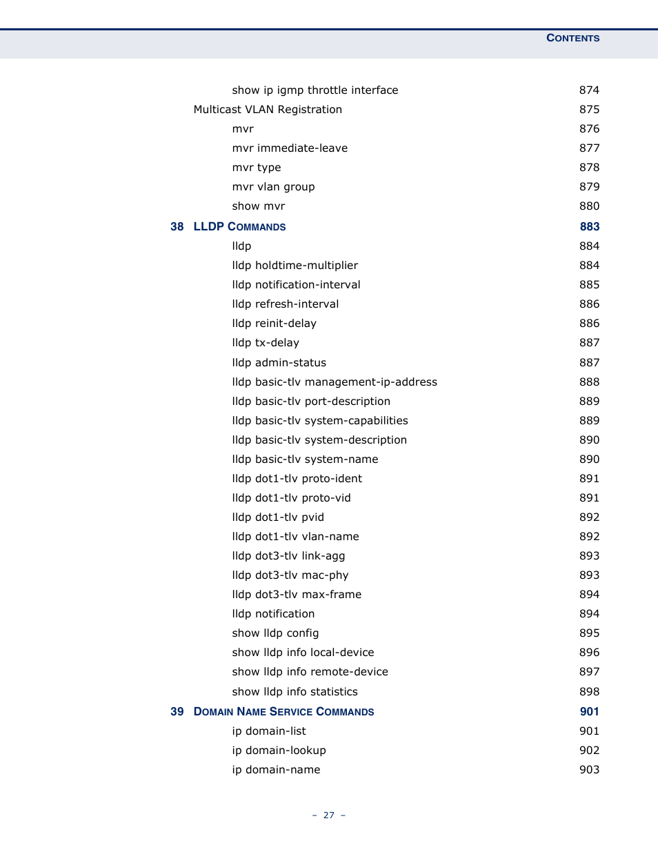 Microsens MS453490M Management Guide User Manual | Page 27 / 984