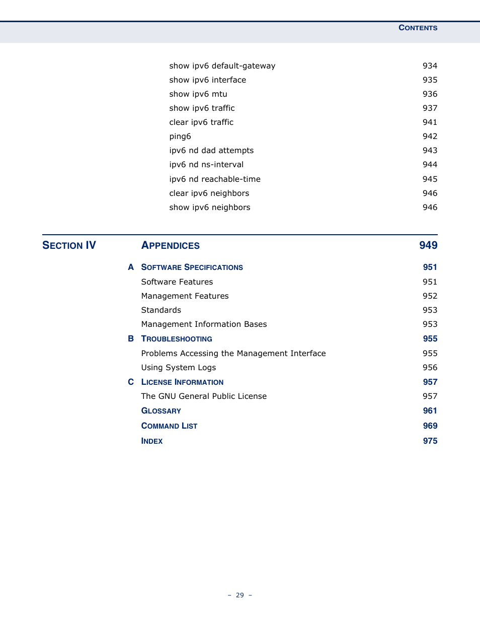 Iv a | Microsens MS453490M Management Guide User Manual | Page 29 / 984