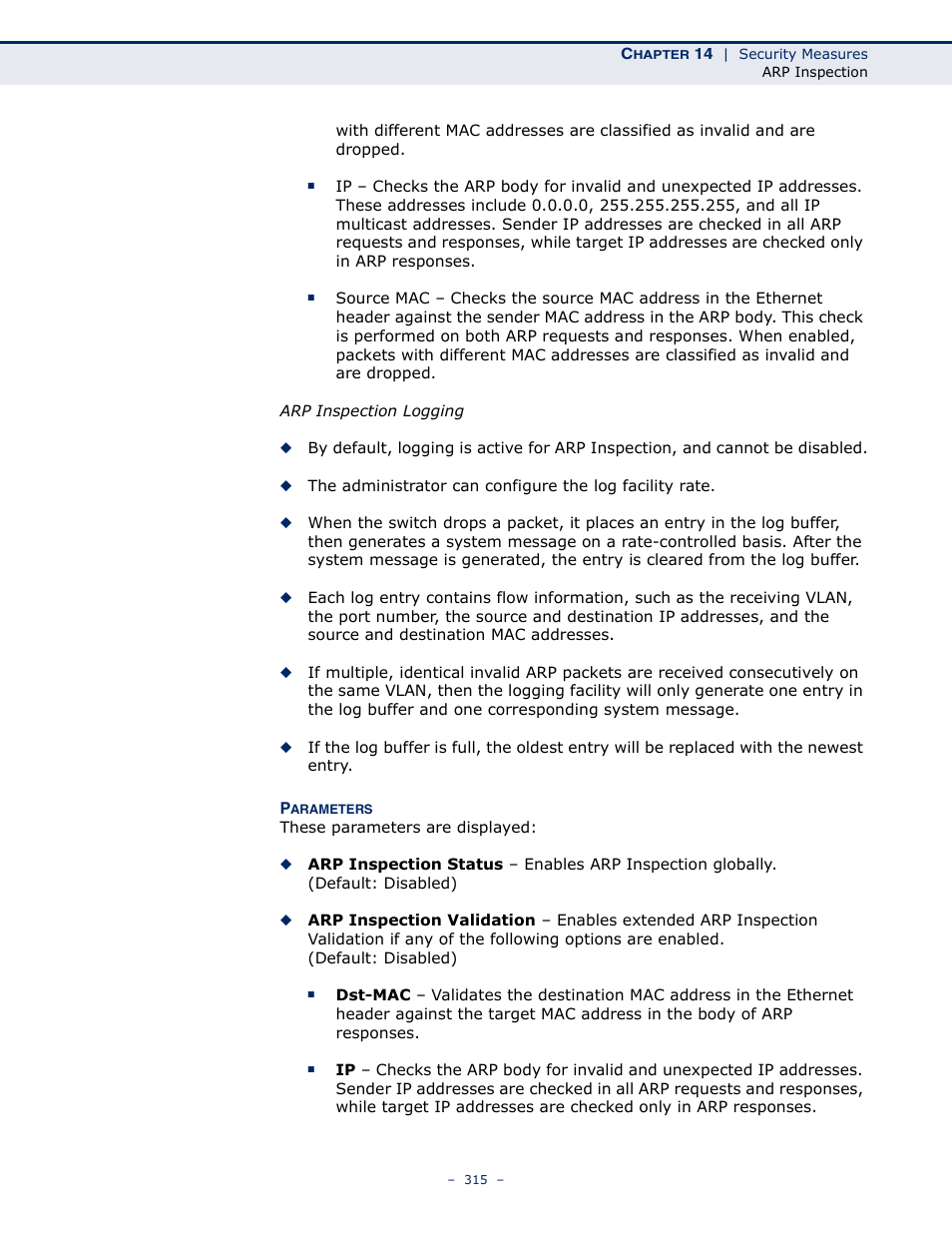 Microsens MS453490M Management Guide User Manual | Page 315 / 984