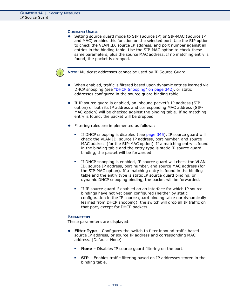 Microsens MS453490M Management Guide User Manual | Page 338 / 984