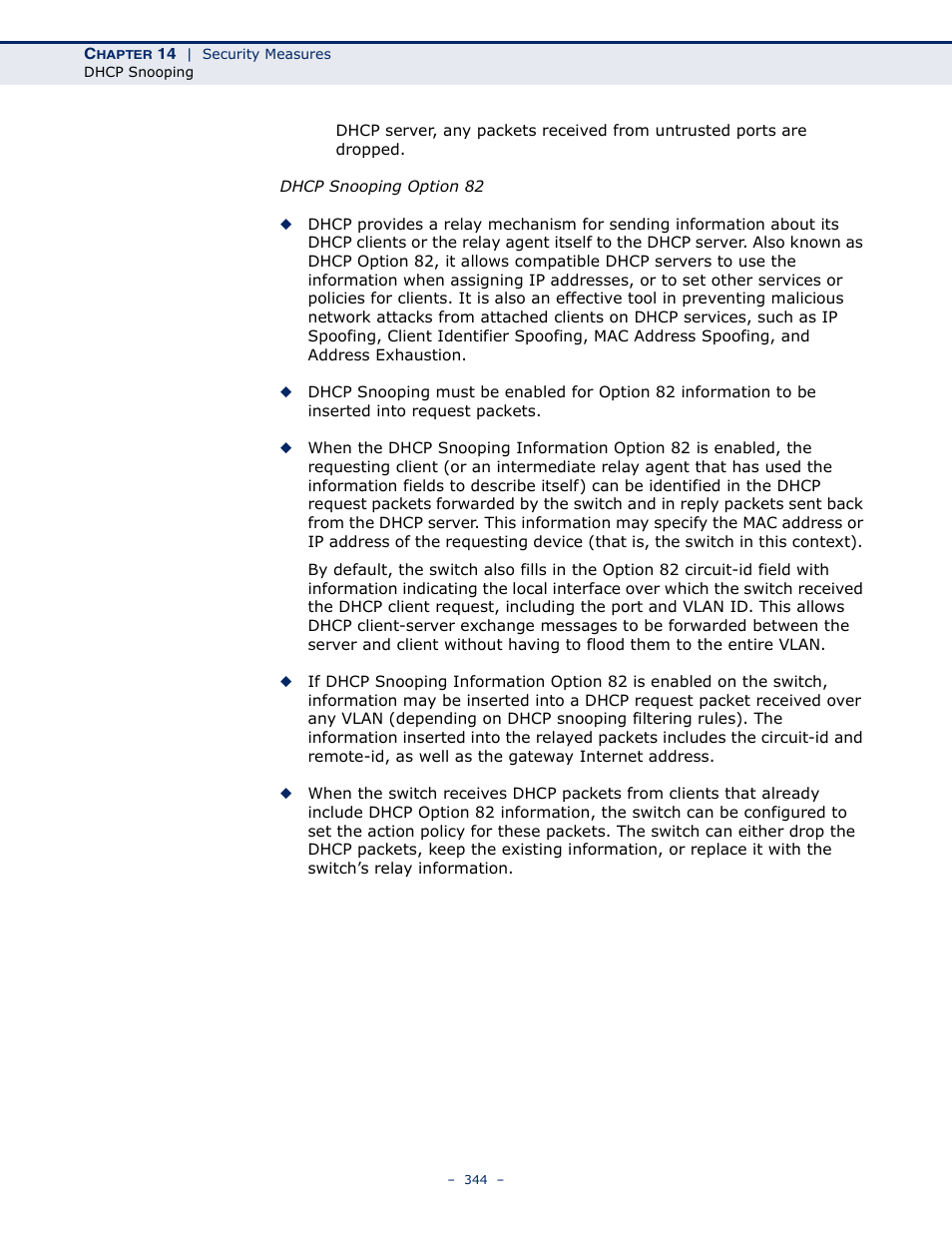 Microsens MS453490M Management Guide User Manual | Page 344 / 984