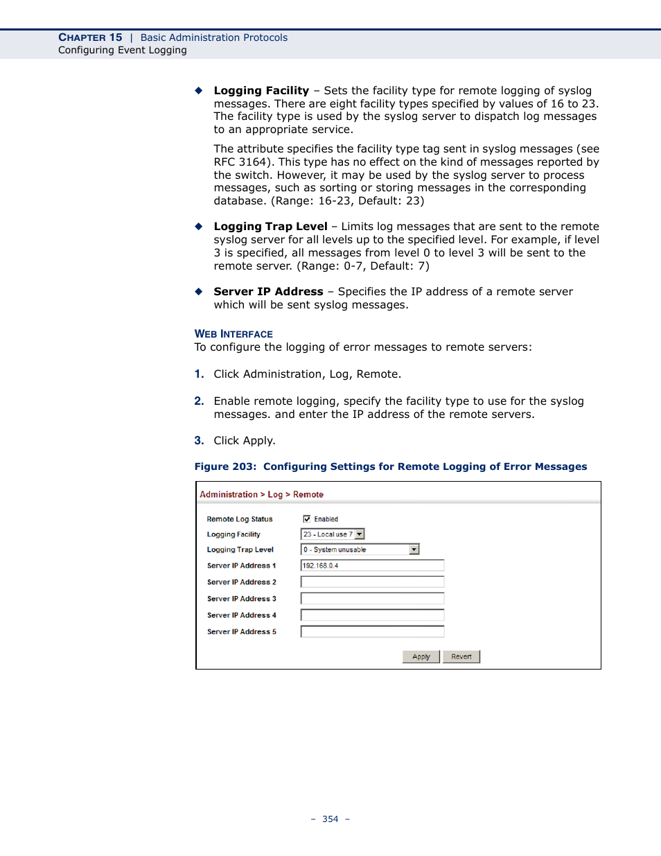 Microsens MS453490M Management Guide User Manual | Page 354 / 984