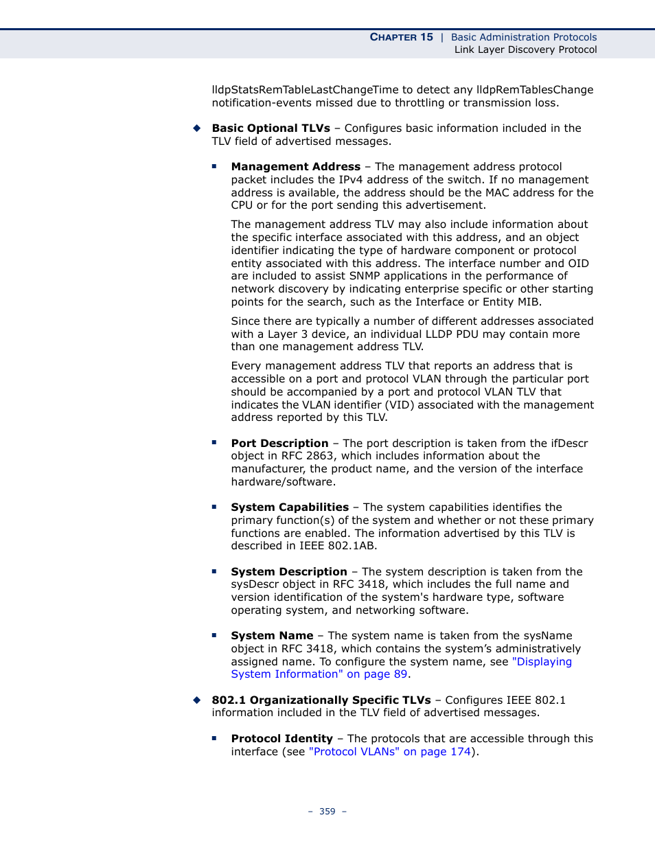 Microsens MS453490M Management Guide User Manual | Page 359 / 984