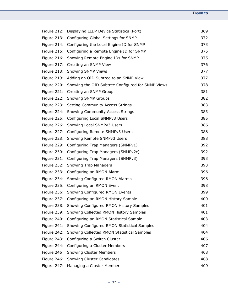 Microsens MS453490M Management Guide User Manual | Page 37 / 984