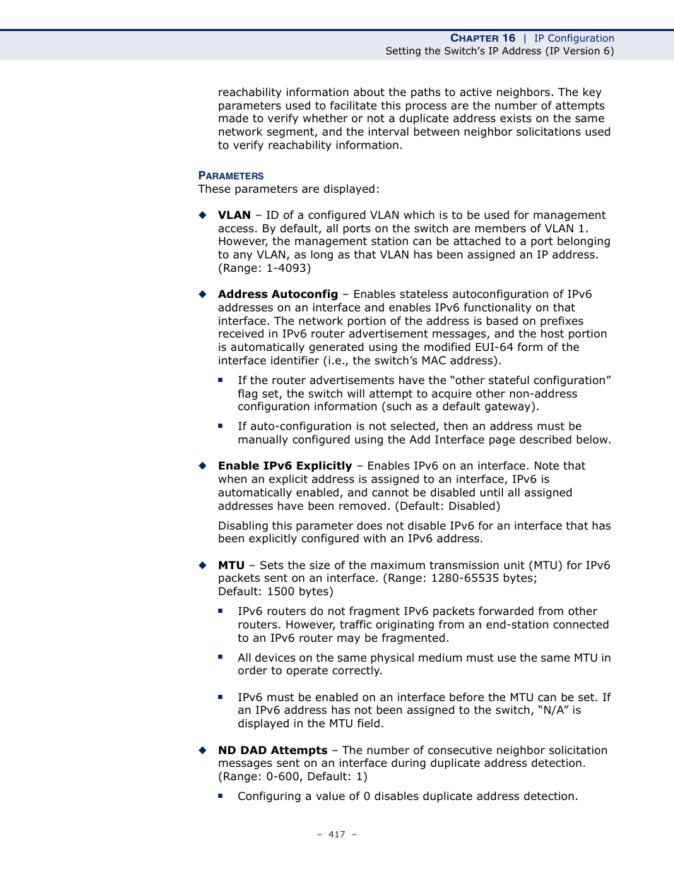 Microsens MS453490M Management Guide User Manual | Page 417 / 984