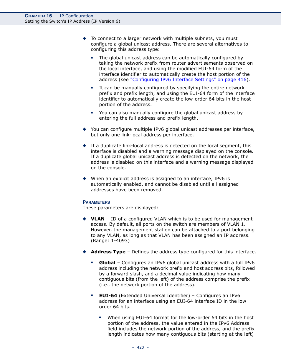 Microsens MS453490M Management Guide User Manual | Page 420 / 984