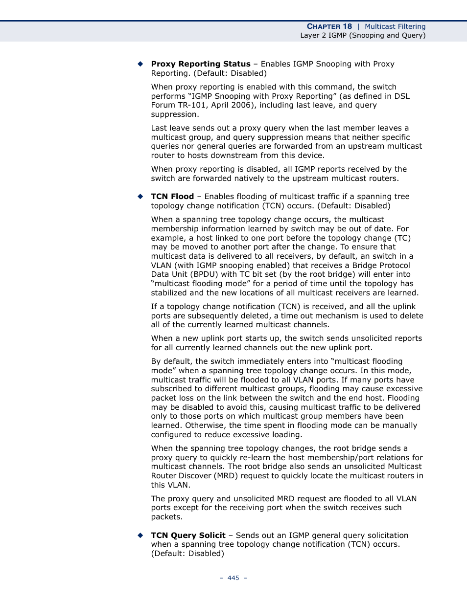 Microsens MS453490M Management Guide User Manual | Page 445 / 984