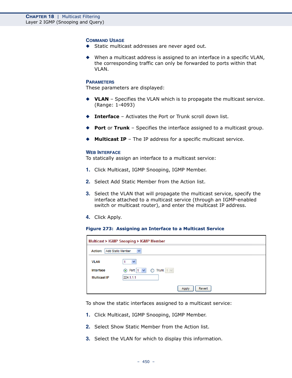 Microsens MS453490M Management Guide User Manual | Page 450 / 984