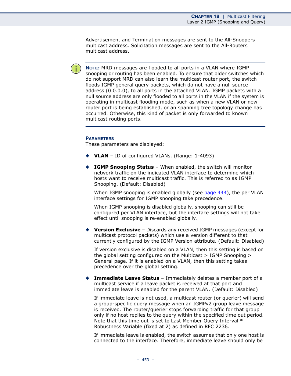 Microsens MS453490M Management Guide User Manual | Page 453 / 984