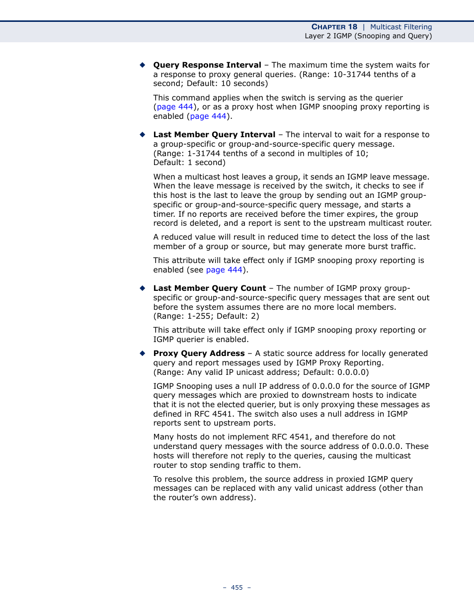 Microsens MS453490M Management Guide User Manual | Page 455 / 984