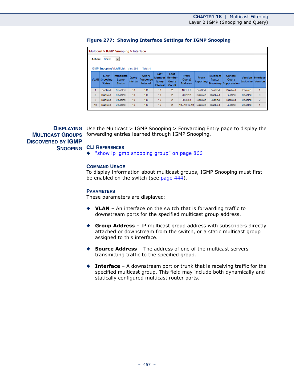 Microsens MS453490M Management Guide User Manual | Page 457 / 984