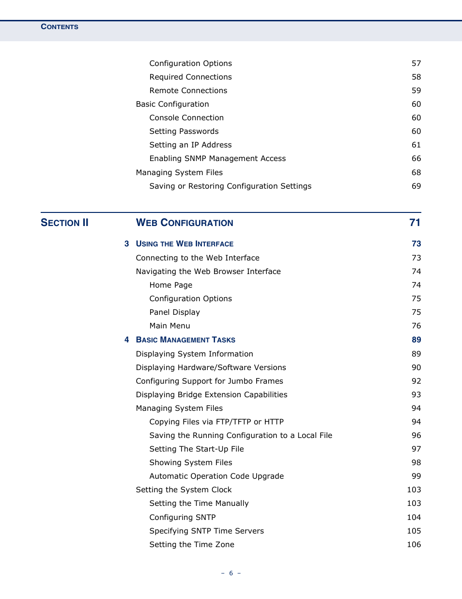 Ii w | Microsens MS453490M Management Guide User Manual | Page 6 / 984