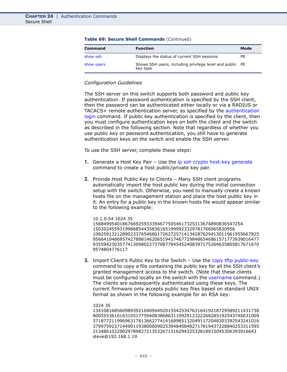 Microsens MS453490M Management Guide User Manual | Page 610 / 984