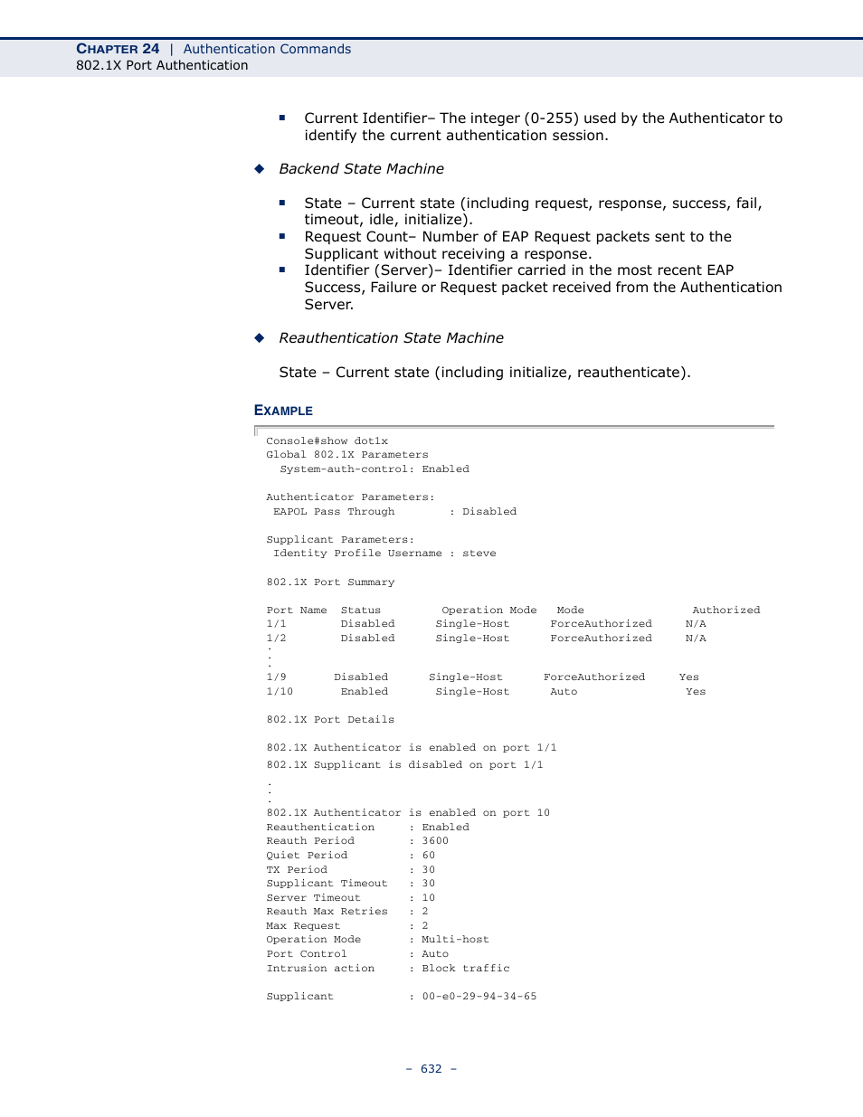 Microsens MS453490M Management Guide User Manual | Page 632 / 984