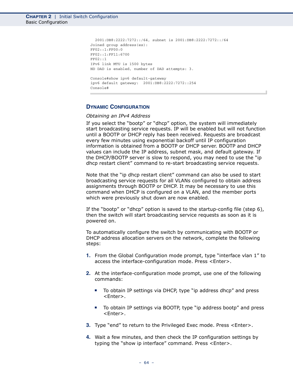 Microsens MS453490M Management Guide User Manual | Page 64 / 984