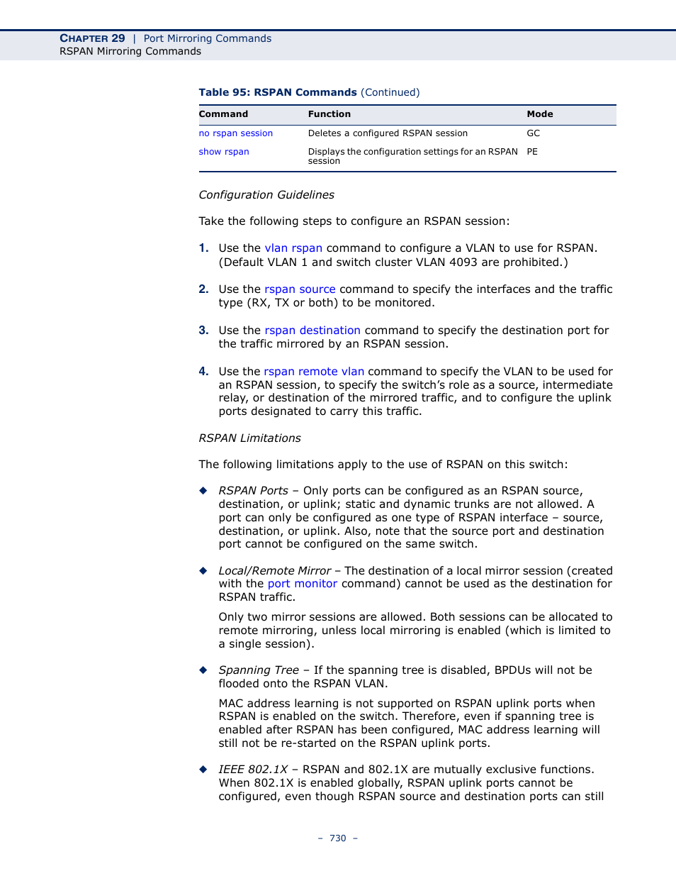 Microsens MS453490M Management Guide User Manual | Page 730 / 984