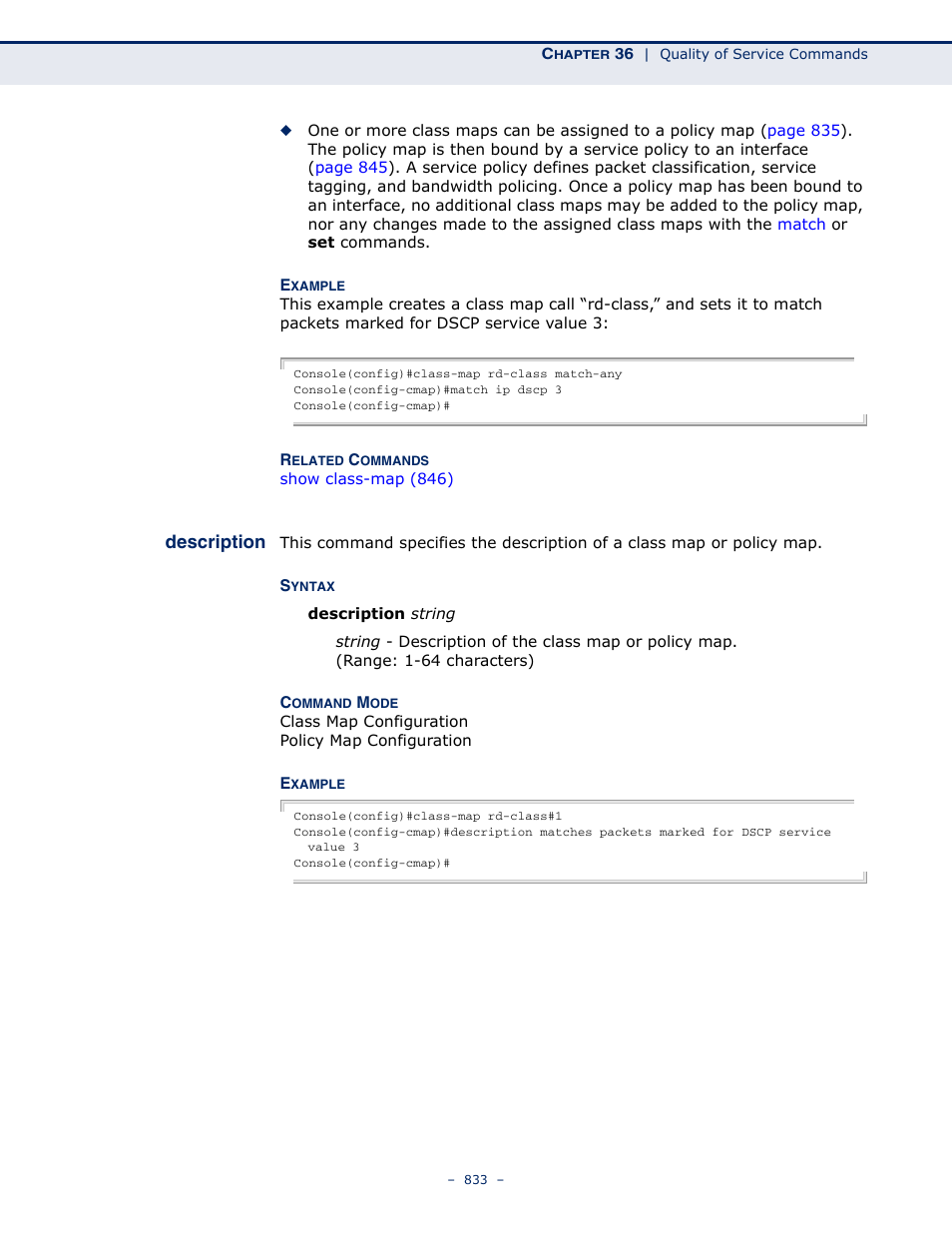 Description | Microsens MS453490M Management Guide User Manual | Page 833 / 984