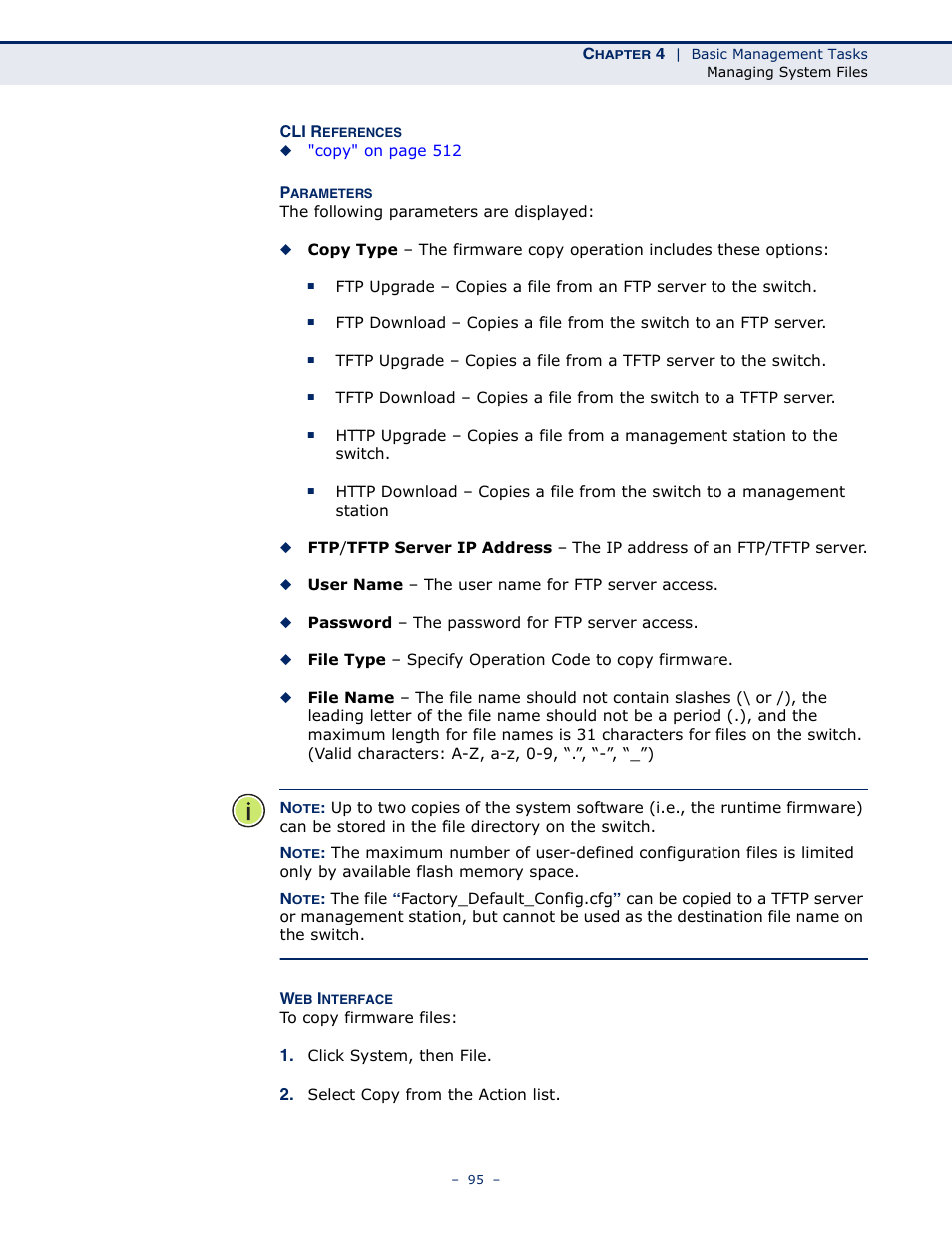 Microsens MS453490M Management Guide User Manual | Page 95 / 984