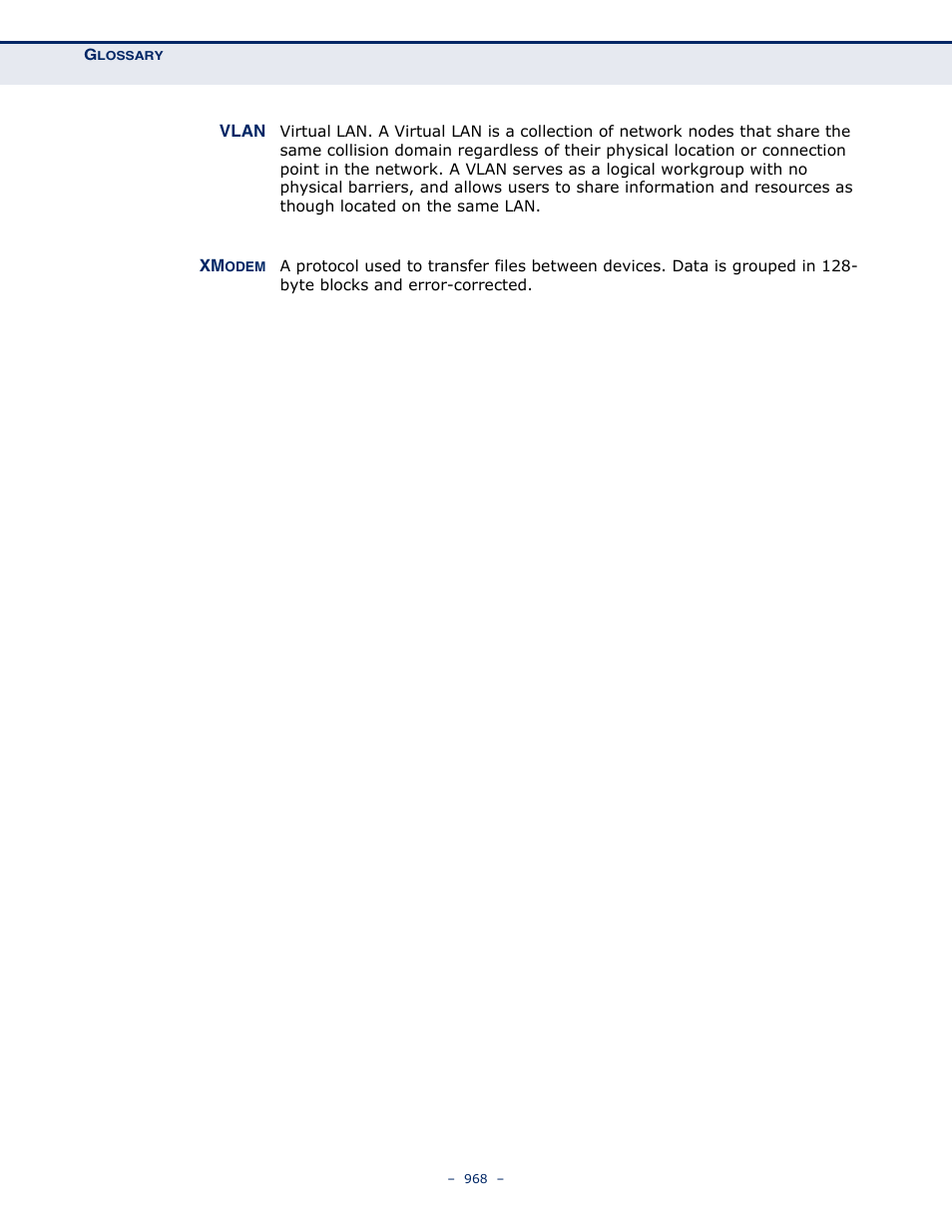 Microsens MS453490M Management Guide User Manual | Page 968 / 984