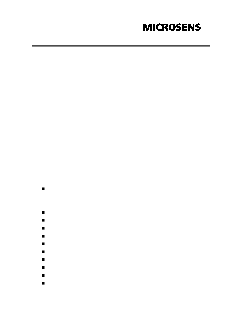 Introduction, Features | Microsens MS453510 User Manual | Page 5 / 20