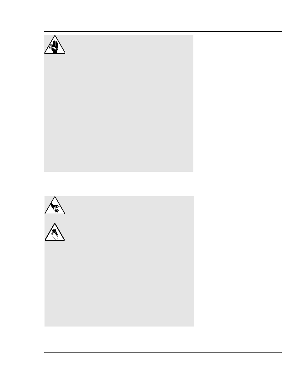 Arnings and, Autions | Conair CTS 7 User Manual | Page 41 / 75