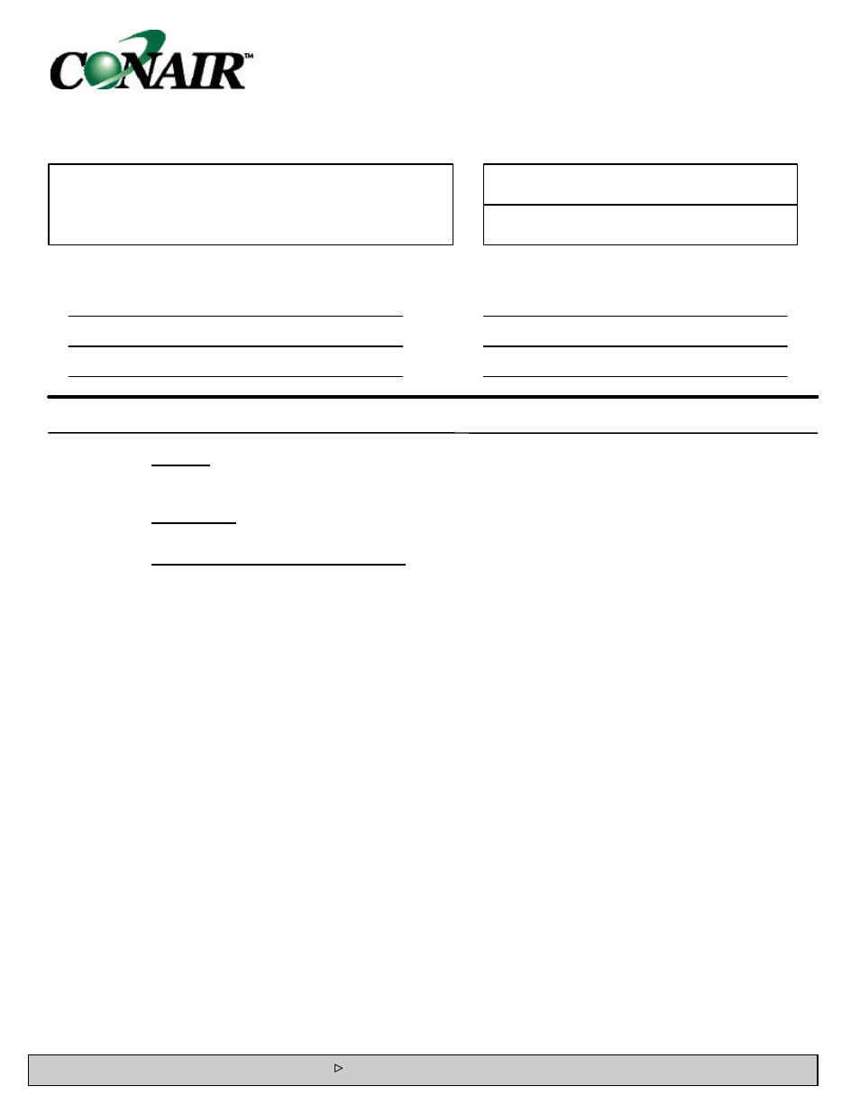 Conair CTS 7 User Manual | Page 73 / 75