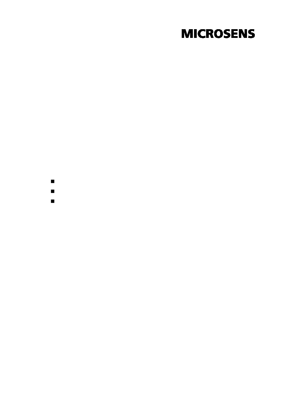 Troubleshooting, Technical specification, Appendix | Microsens MS453510M User Manual | Page 4 / 42