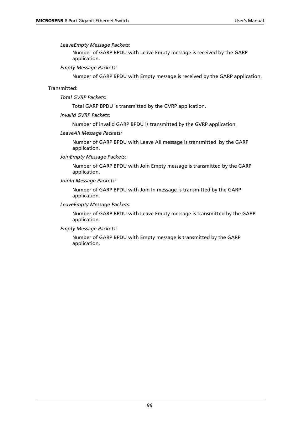 Microsens MS453522M User Manual | Page 101 / 237