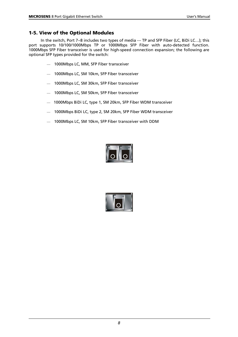 5. v, Iew of the, Ptional | Odules | Microsens MS453522M User Manual | Page 13 / 237