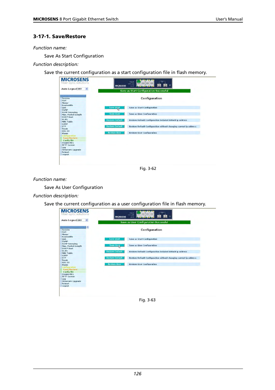 17-1. save/restore | Microsens MS453522M User Manual | Page 131 / 237