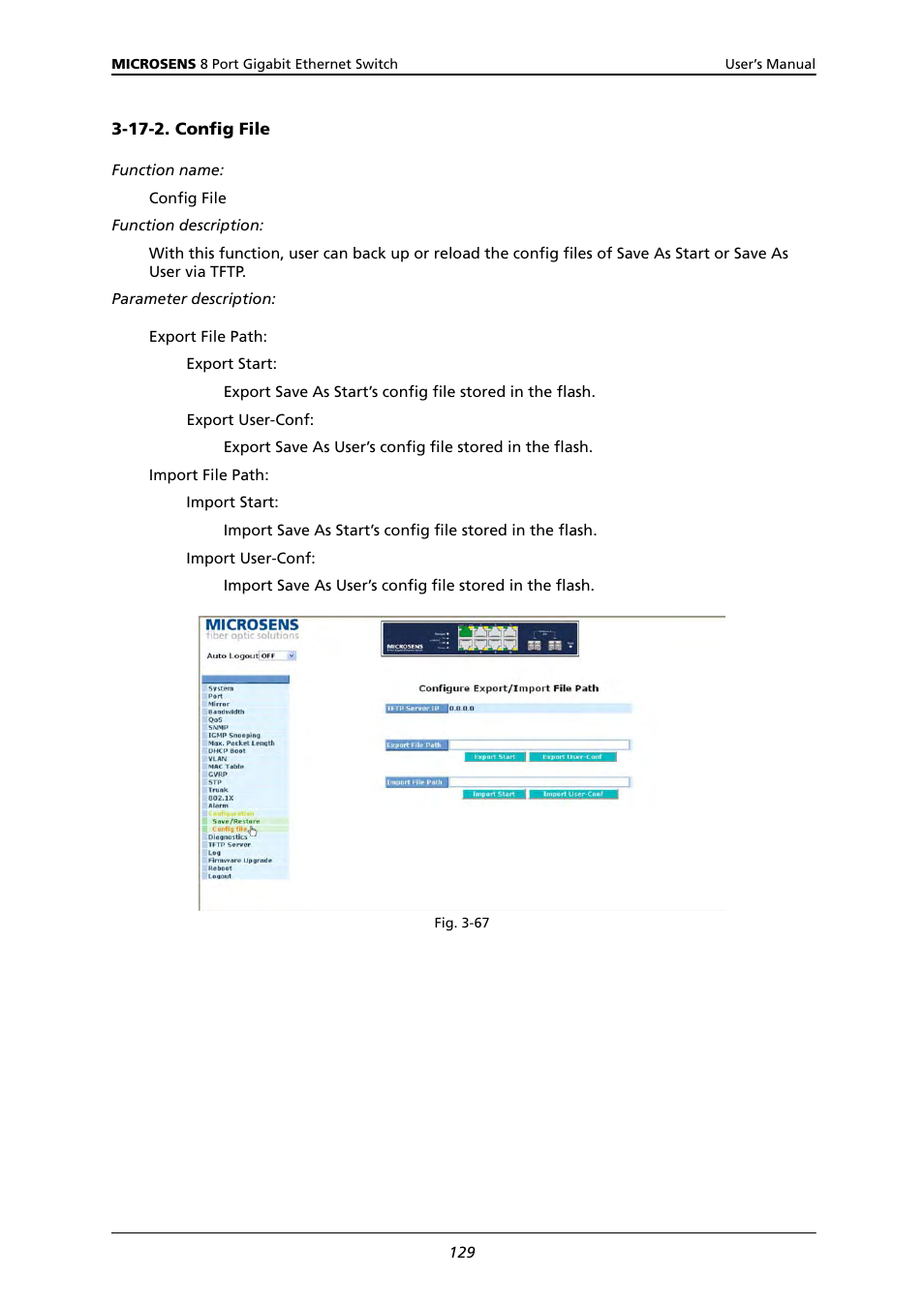 17-2. config file | Microsens MS453522M User Manual | Page 134 / 237