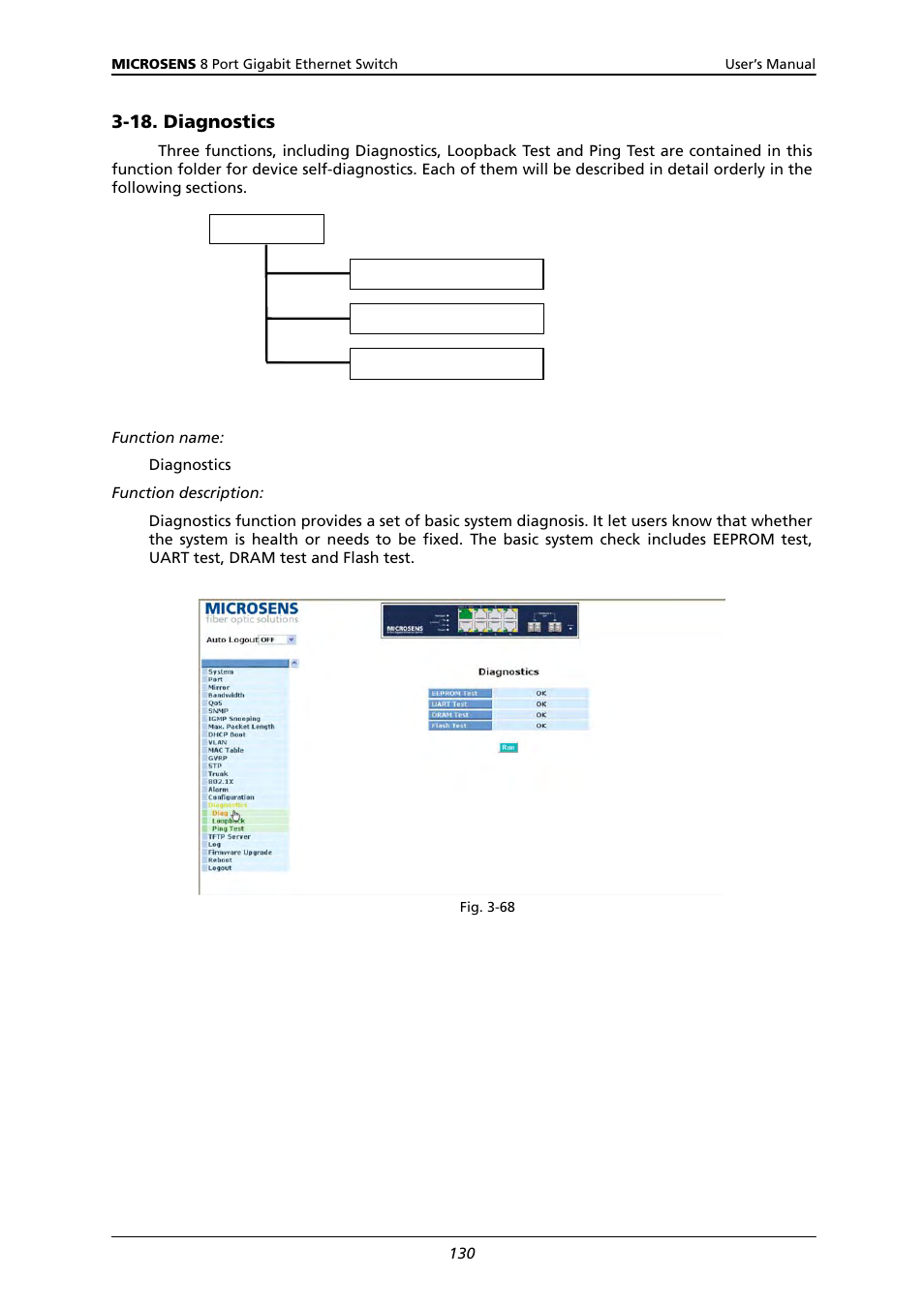18. d, Iagnostics | Microsens MS453522M User Manual | Page 135 / 237