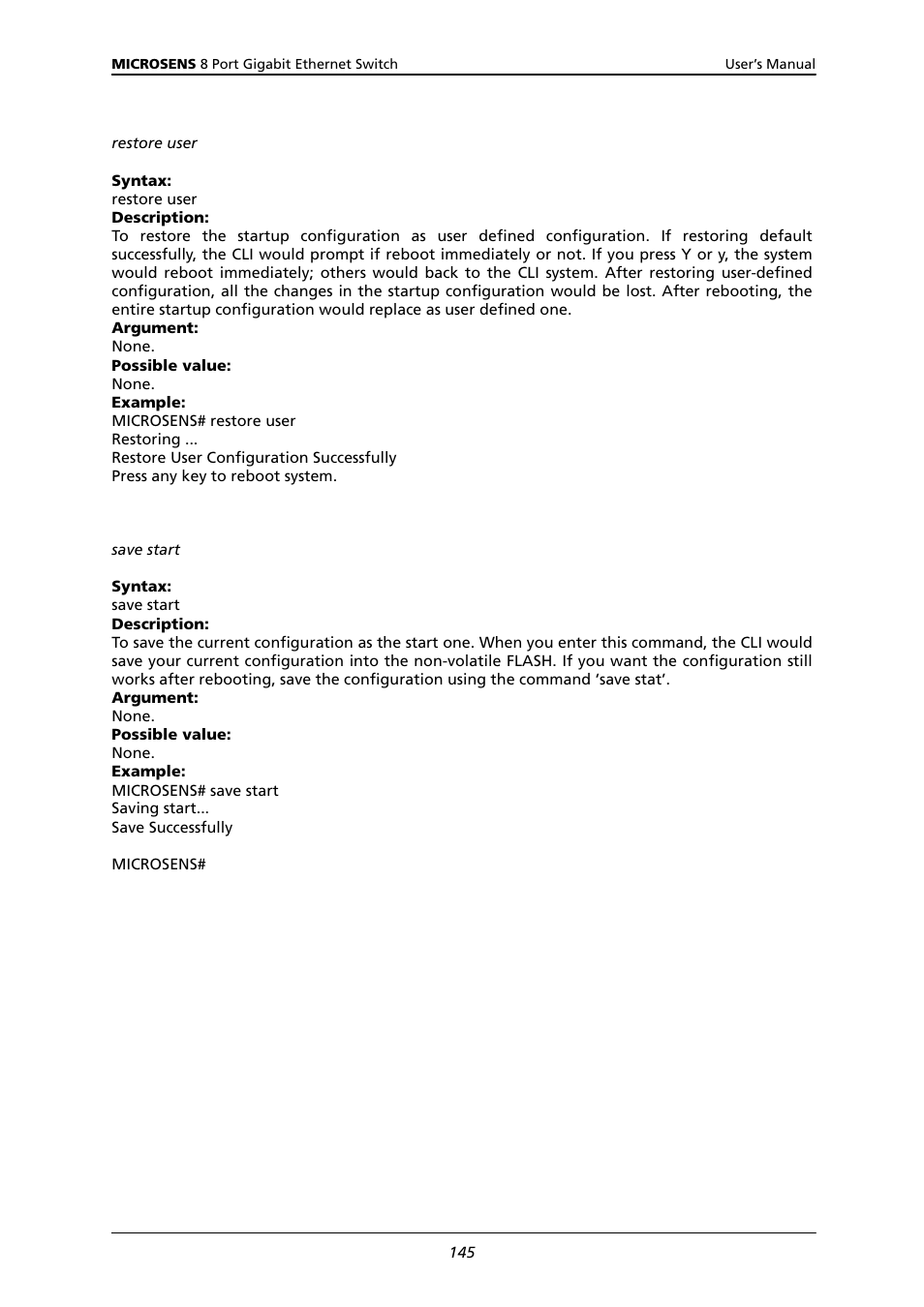 Microsens MS453522M User Manual | Page 150 / 237