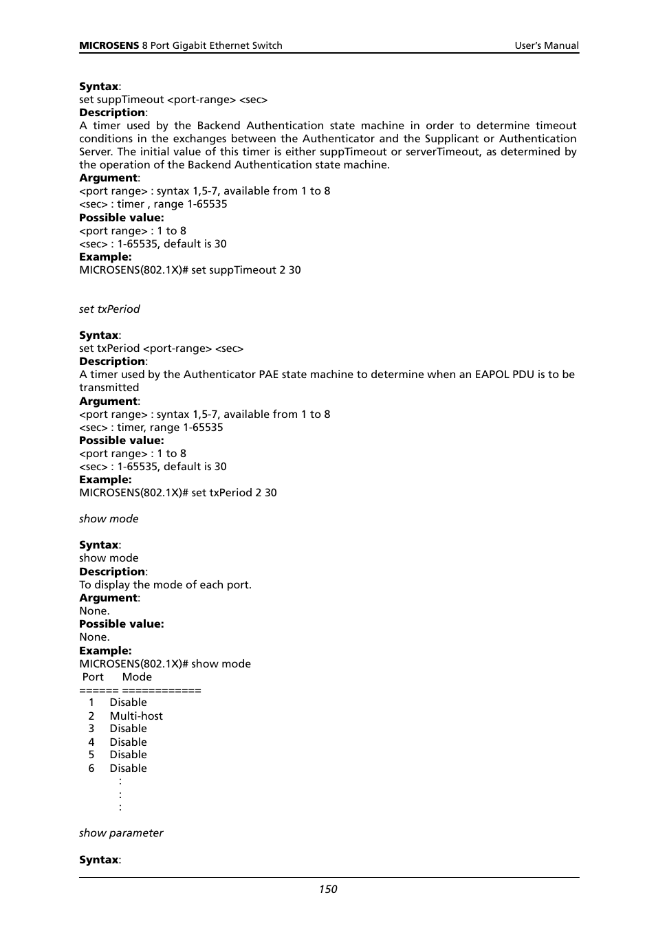 Microsens MS453522M User Manual | Page 155 / 237