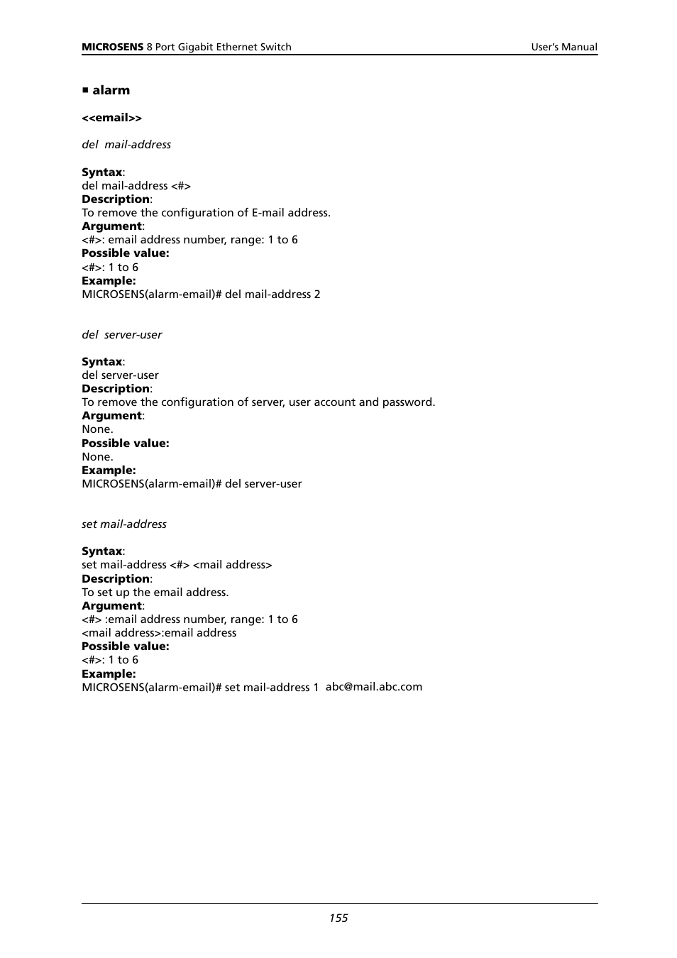 Microsens MS453522M User Manual | Page 160 / 237