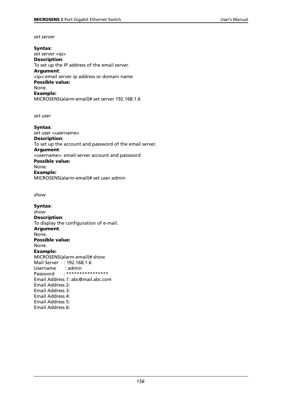 Microsens MS453522M User Manual | Page 161 / 237