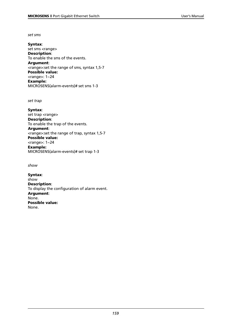 Microsens MS453522M User Manual | Page 164 / 237