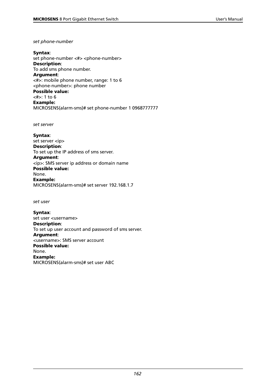 Microsens MS453522M User Manual | Page 167 / 237