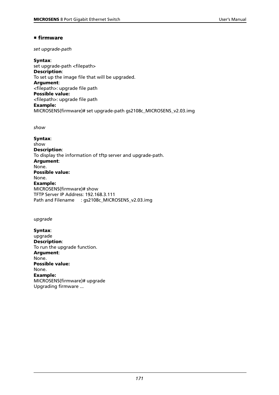 Microsens MS453522M User Manual | Page 176 / 237