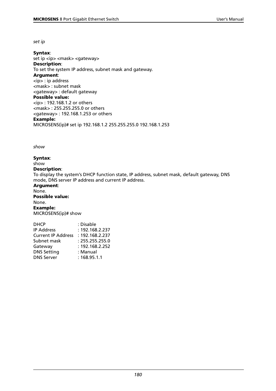 Microsens MS453522M User Manual | Page 185 / 237