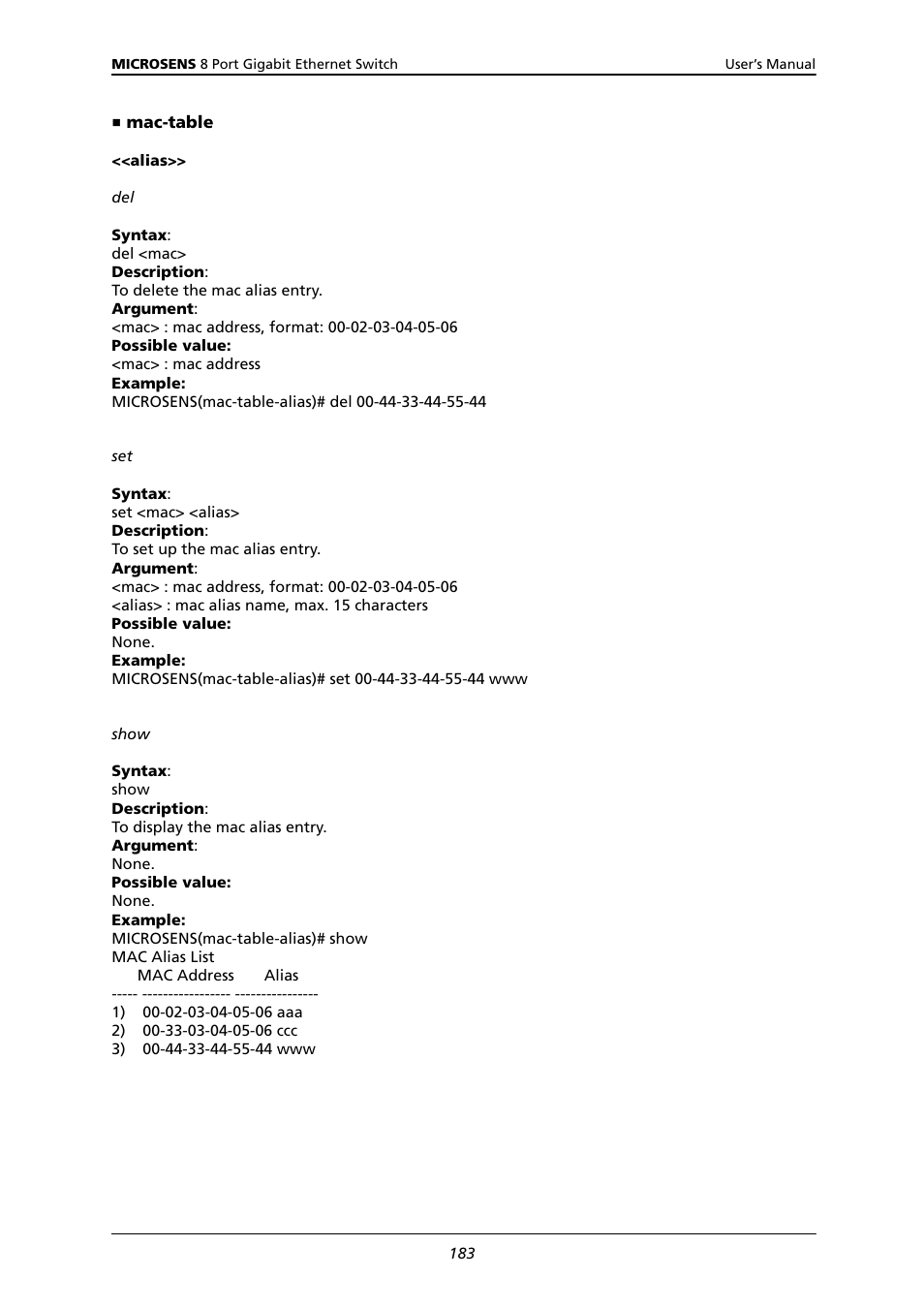 Microsens MS453522M User Manual | Page 188 / 237