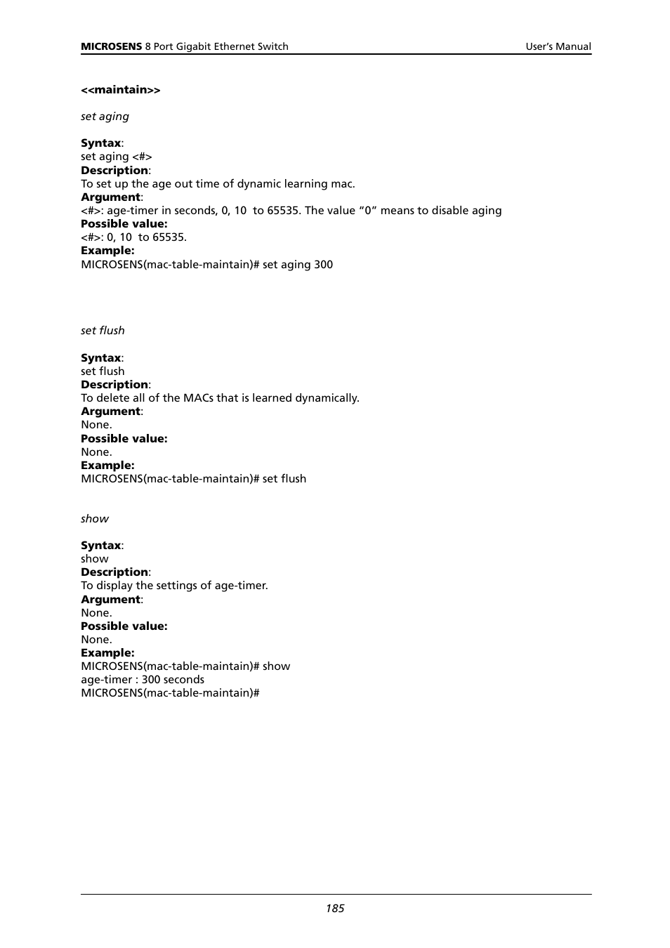 Microsens MS453522M User Manual | Page 190 / 237